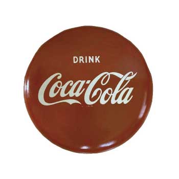 USA 1950's Coca-Cola コカコーラ看板 ホーロー看板 　画像